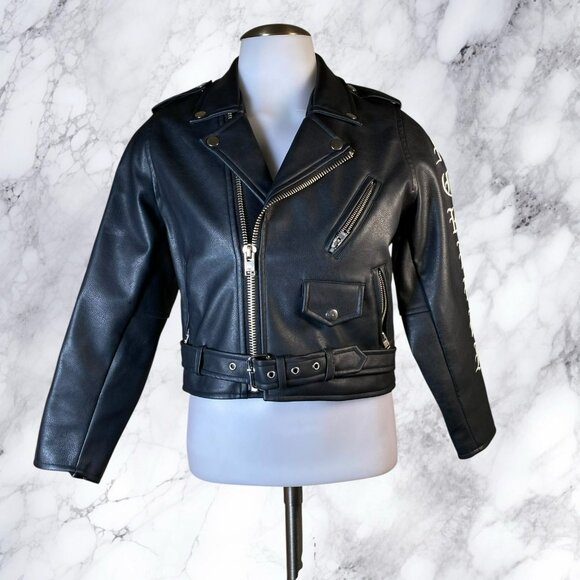 UNIF Forever Moto Jacket in Black - Picture 4 of 12